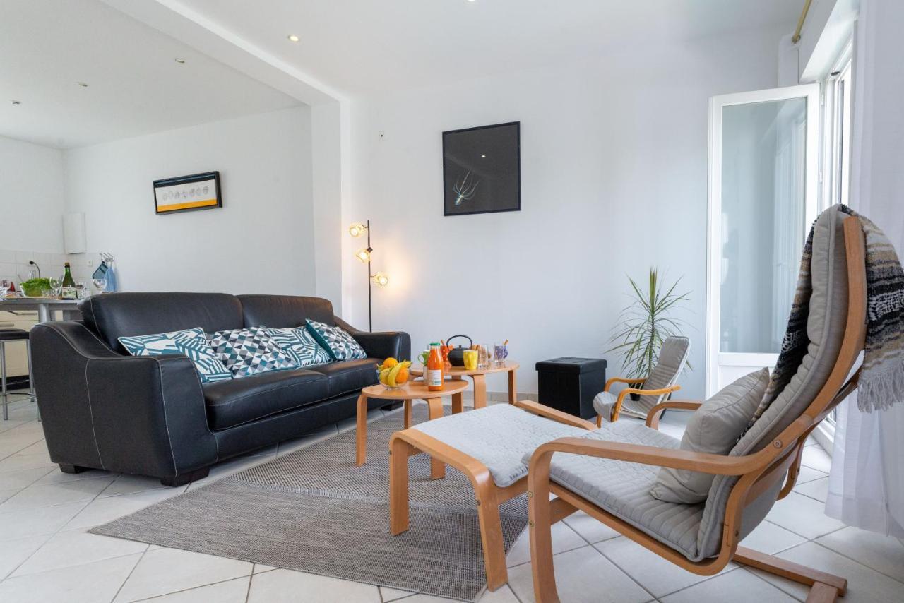 Les Bleuets - Duplex Avec Vue Mer เปลเนิฟ-วัล-อ็องเดร ภายนอก รูปภาพ
