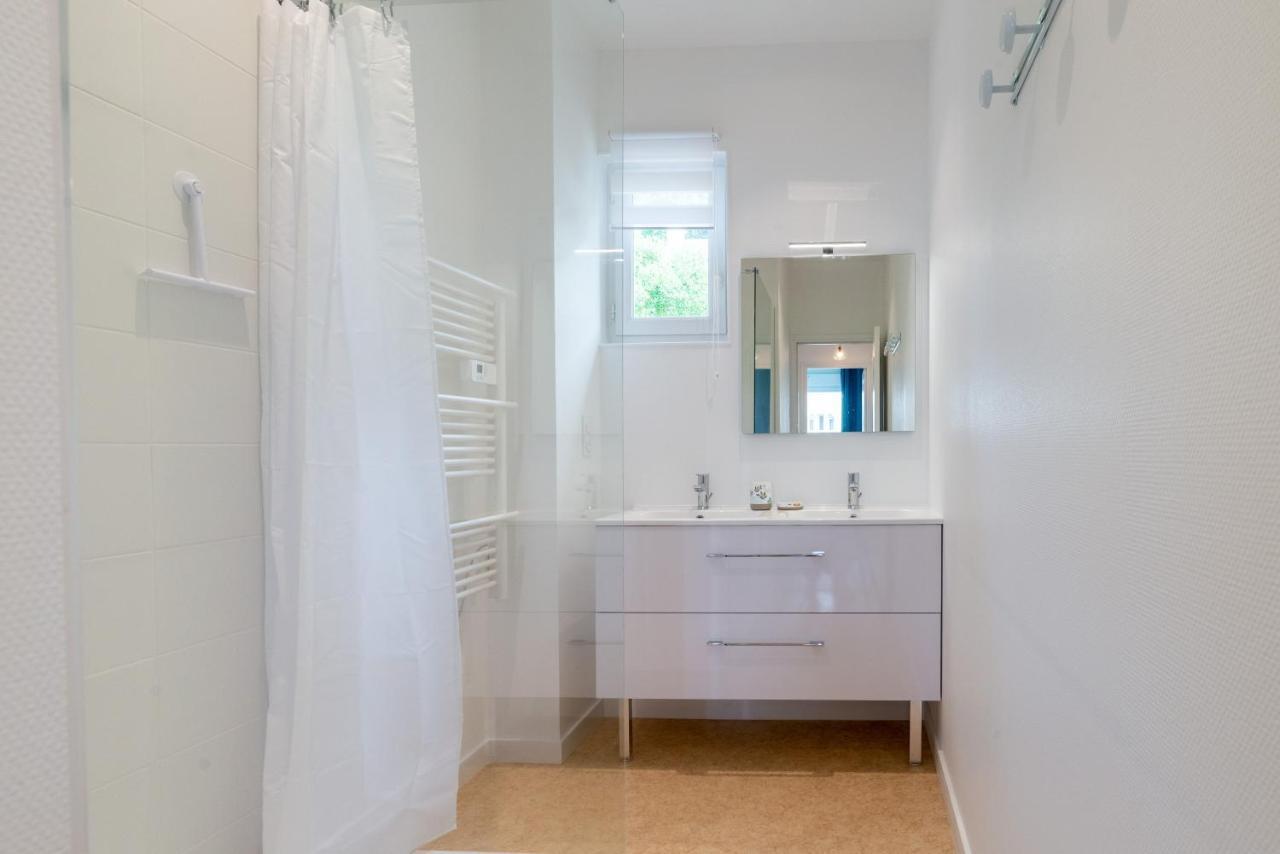Les Bleuets - Duplex Avec Vue Mer เปลเนิฟ-วัล-อ็องเดร ภายนอก รูปภาพ