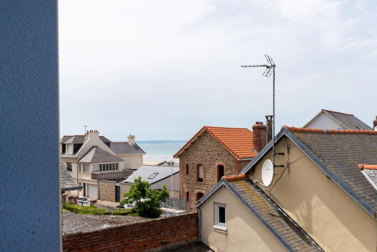 Les Bleuets - Duplex Avec Vue Mer เปลเนิฟ-วัล-อ็องเดร ภายนอก รูปภาพ