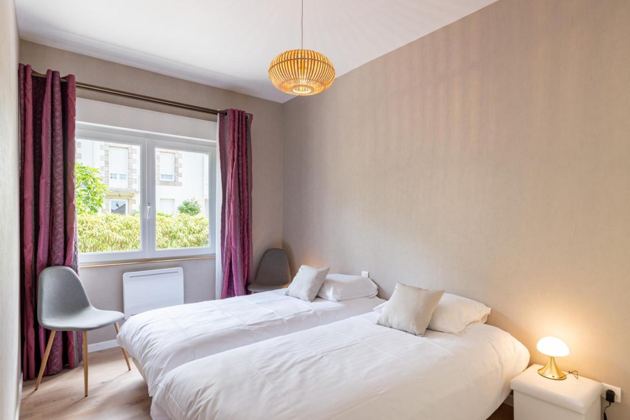 Les Bleuets - Duplex Avec Vue Mer เปลเนิฟ-วัล-อ็องเดร ภายนอก รูปภาพ